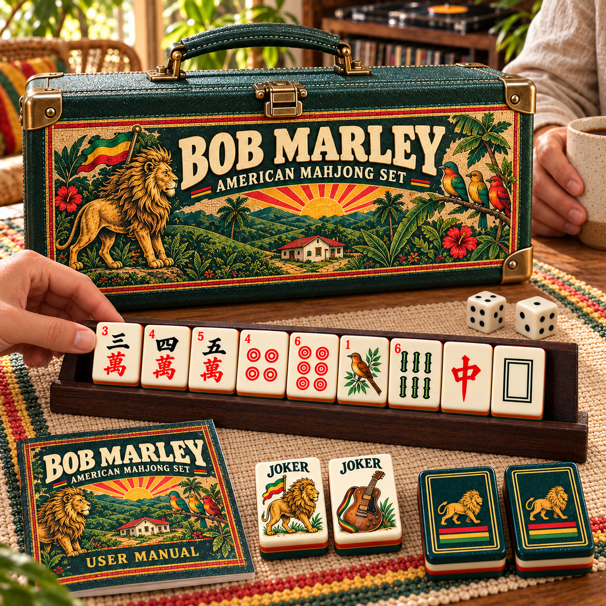 Premium BML Mahjong Tiles Set PVNA