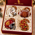 Premium USC Christmas Bell Ornament PVNA