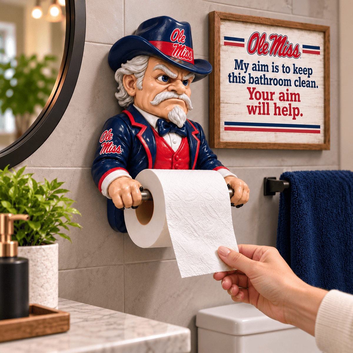 OMR Premium toilet paper holder BMD