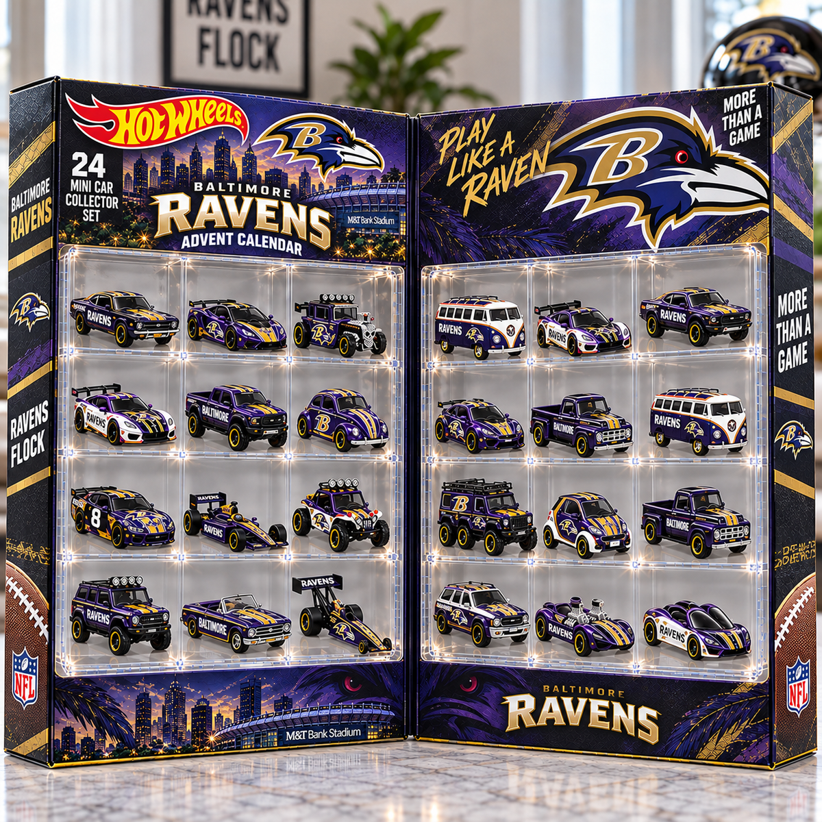 BTR Premium Mini Car Advent Calendar NTNA