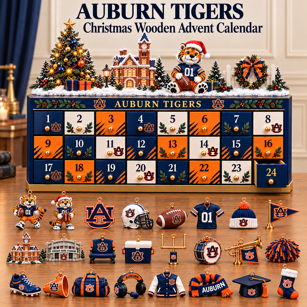 Premium ABTG Christmas Wooden Advent Calendar TTMH