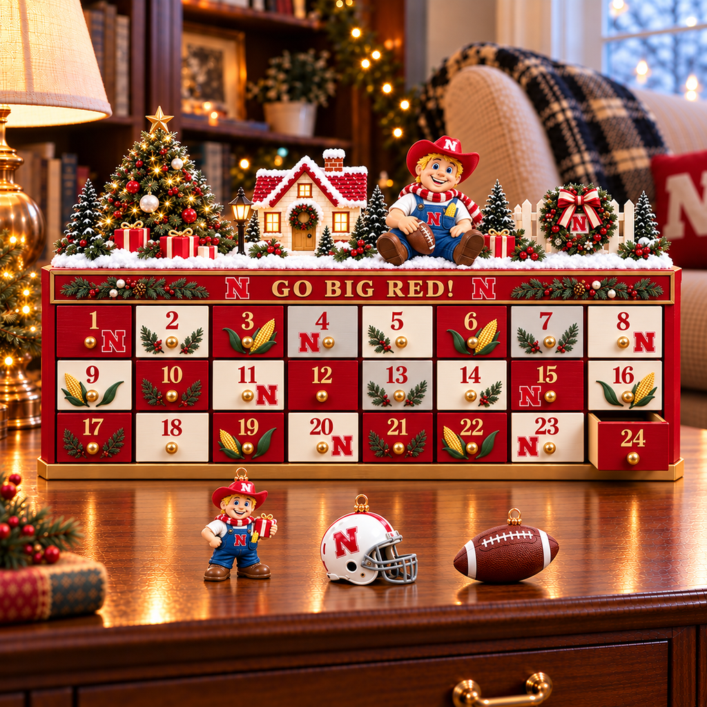 Premium NCH Christmas Wooden Advent Calendar PVNA