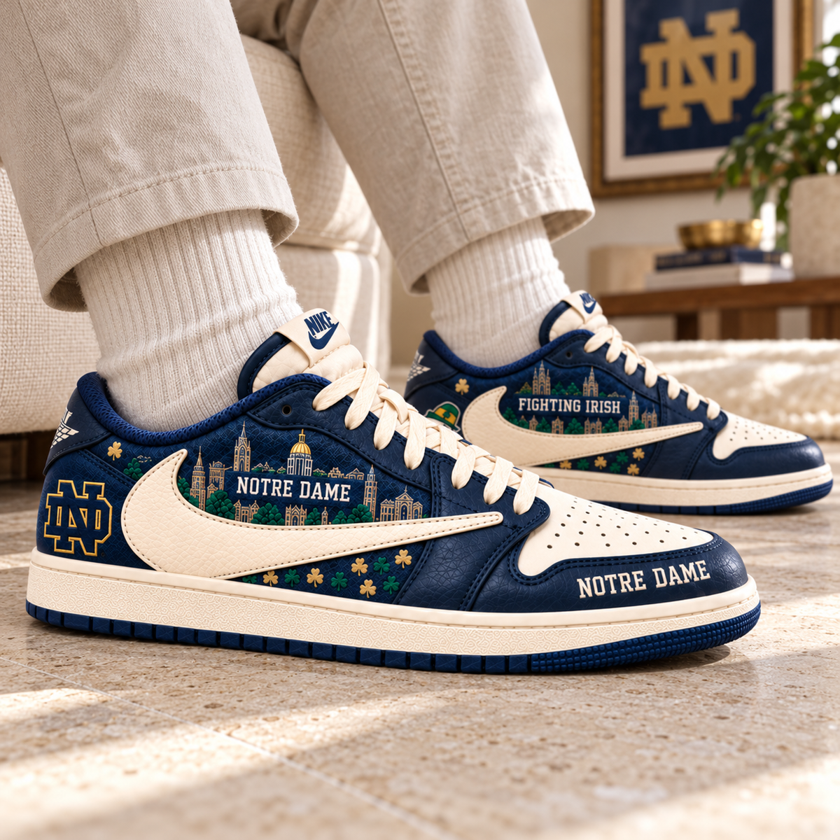 NDFI Premium Retro Low-Top Sneaker NPL
