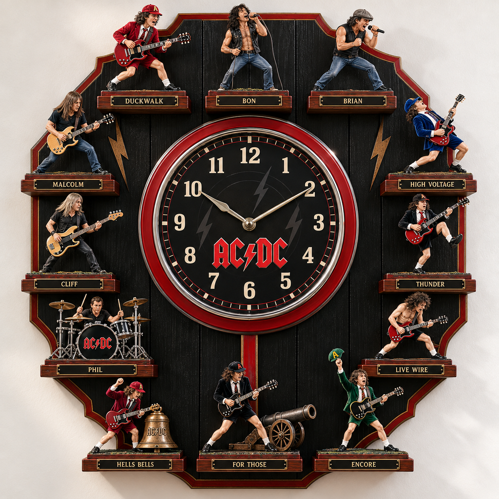 ACD Premium Mascot Sculpture Clock Collection PTKL