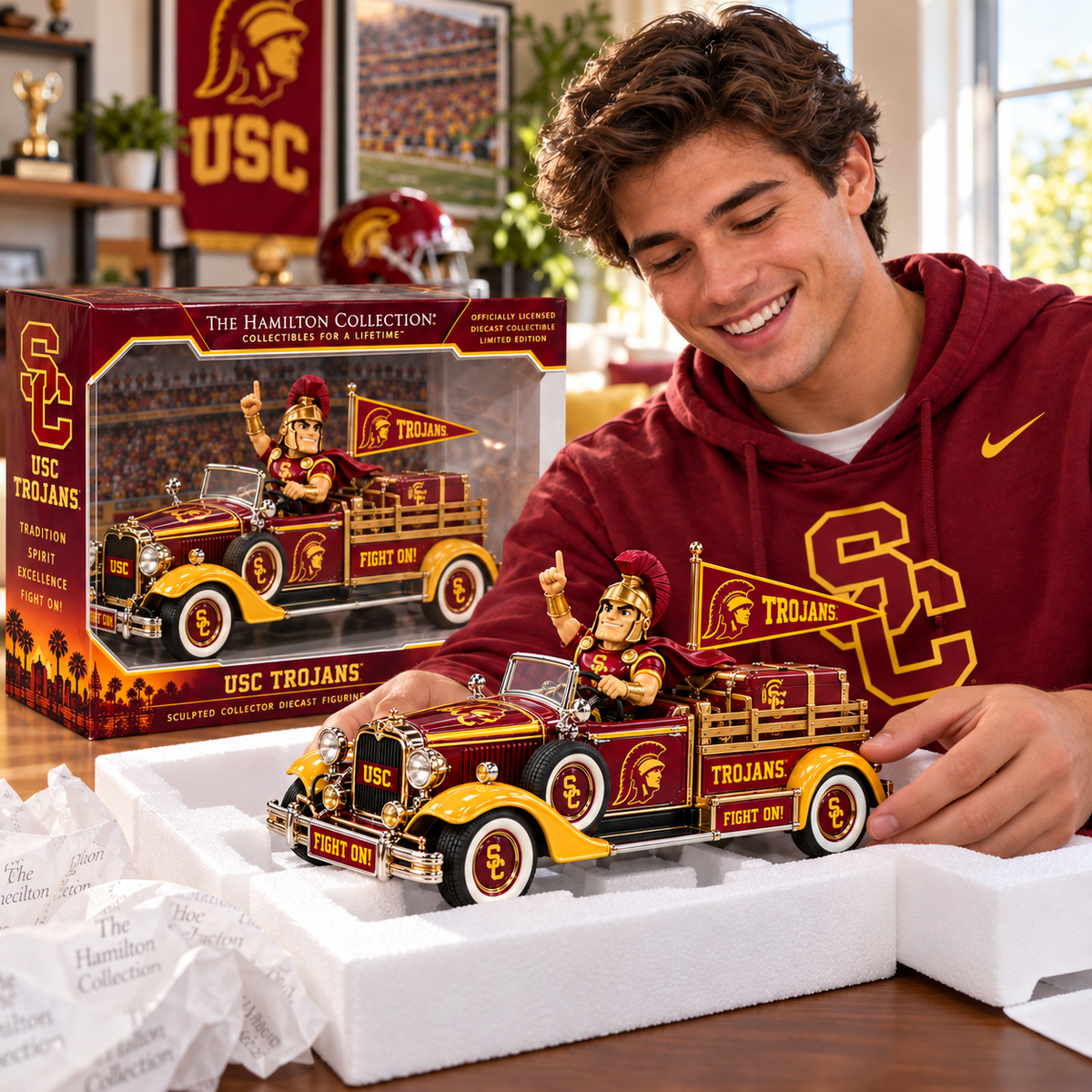 USC Heritage Diecast Vehicle Collectible TTNL