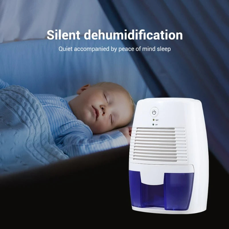 New Portable Dehumidifier Air Purifier USB Mute Moisture Absorbers Air Dryer For Home Room Office Kitchen Deodorizer Dryer