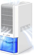 45oz/Day Dehumidifier for Home Up to 1100 Sq Ft, Quiet Low-Temp Tech with Auto Shut-Off & 68OZ Tank