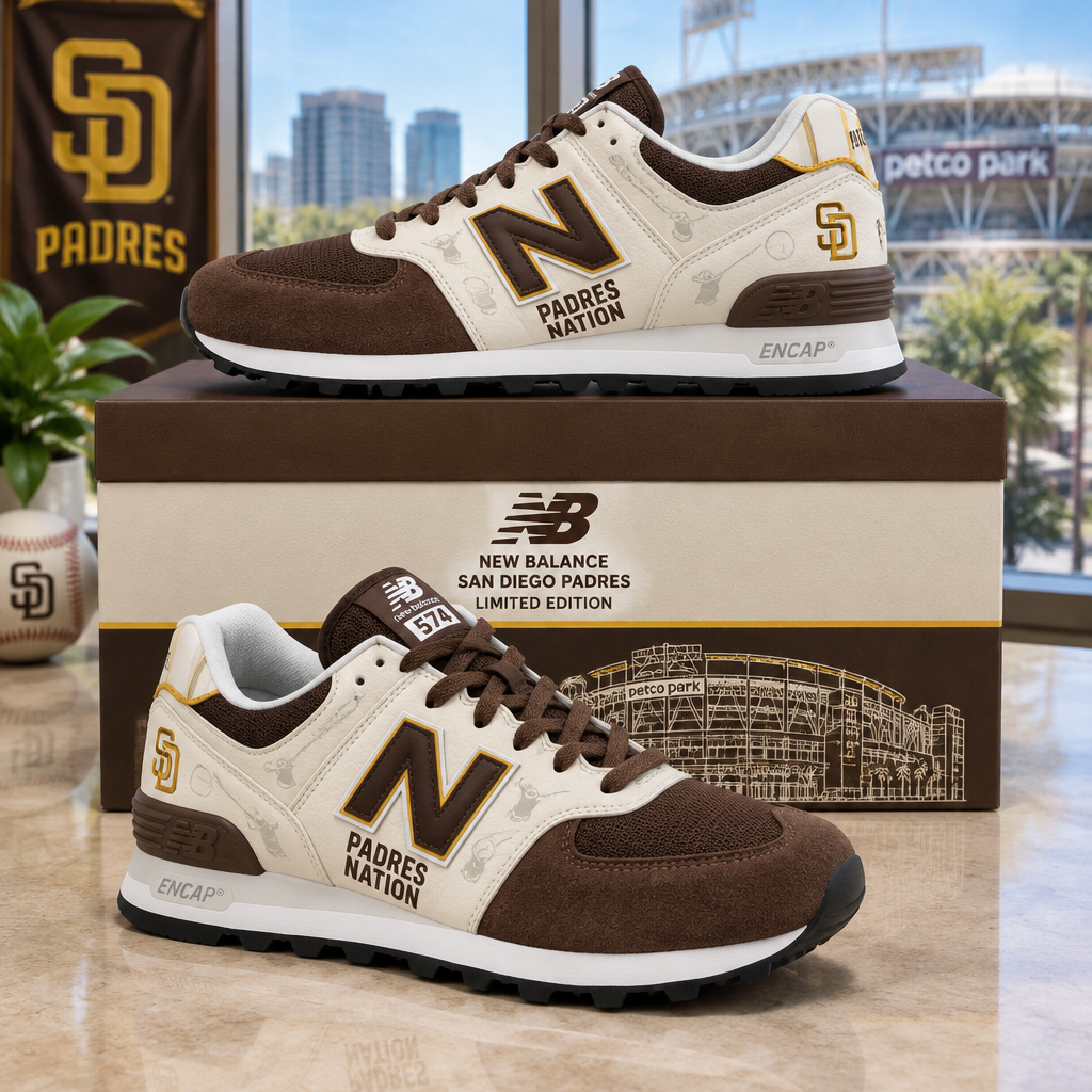 San Diego Padres NB 574 SNEAKER